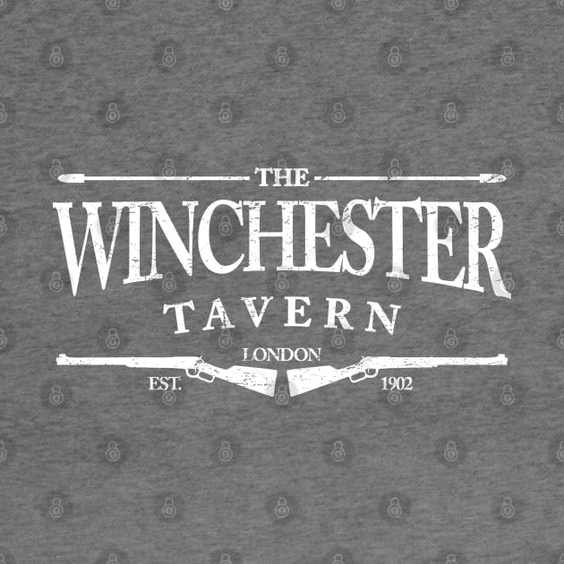 The Winchester Tavern (worn look) by MoviTees.com